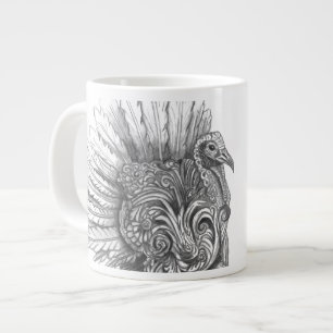 Personalisierter Mythologischer Truthahn-Becher Jumbo-Tasse