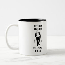 Personalisierter Nachwuchslehrer Zweifarbige Tasse