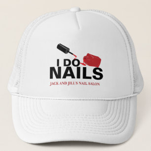 Personalisierter Nageltechniker Truckerkappe