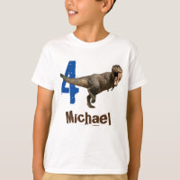 Personalisierter Name Age T-Rex Tyrannosaurus