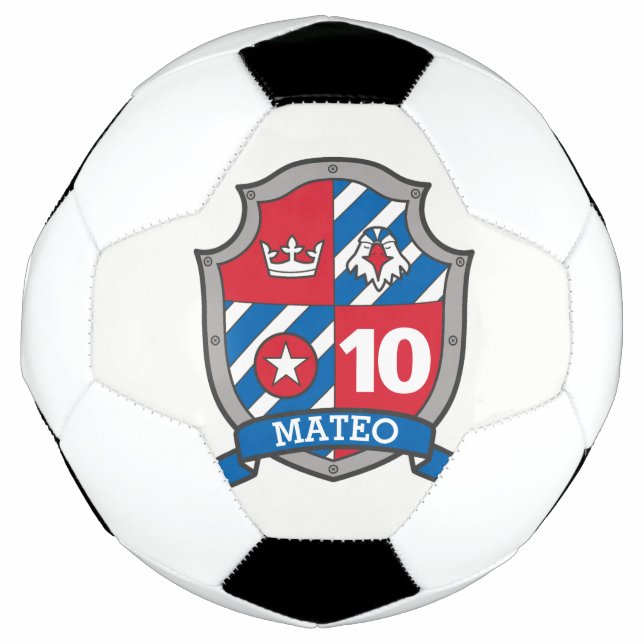 Personalisierter Name Alter Fußball-Vogelschutzsch Fußball (Vorderseite)