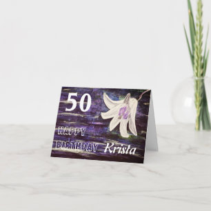 Personalisierter Name & Alterskarte Karte