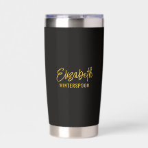 Personalisierter Name auf Raven Black