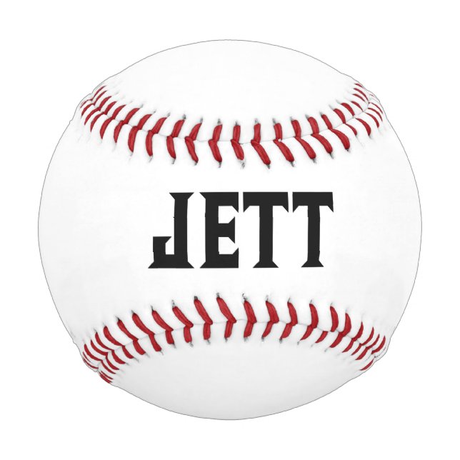 Personalisierter Name Baseball (Vorderseite)