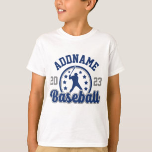 Personalisierter NAME Baseball-Team-Spieler-Spiel T-Shirt
