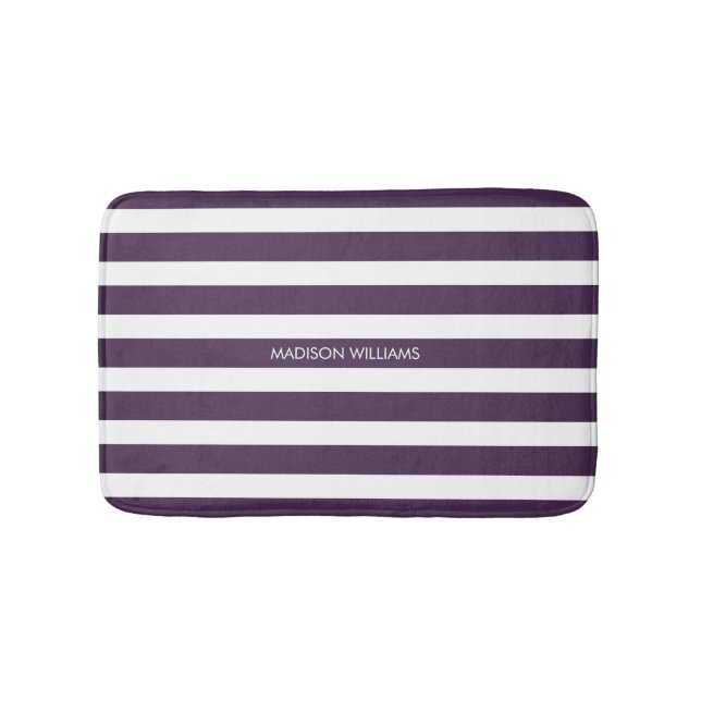 Personalisierter Name Bath Mat Badematte (Vorderseite)
