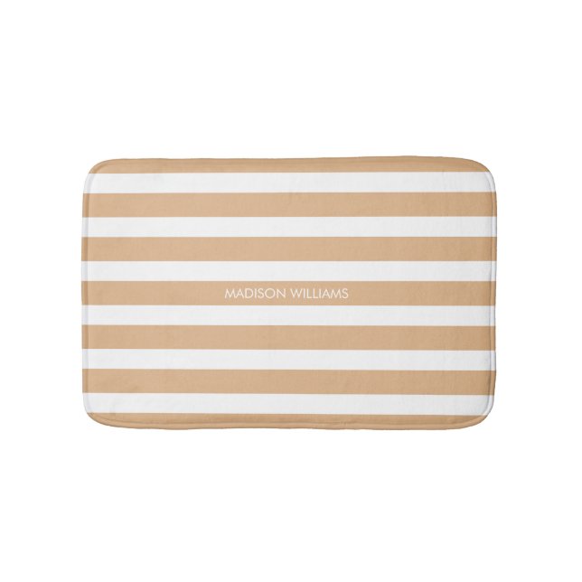 Personalisierter Name Bath Mat Badematte (Vorderseite)