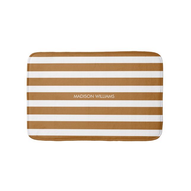 Personalisierter Name Bath Mat Badematte (Vorderseite)