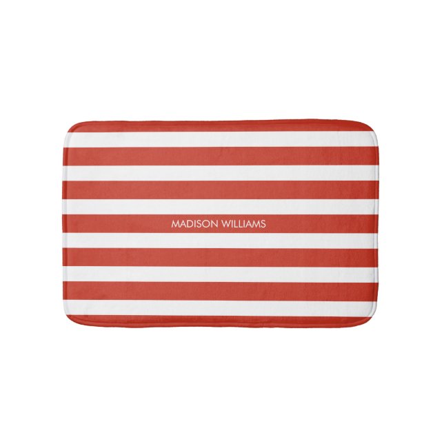 Personalisierter Name Bath Mat Badematte (Vorderseite)