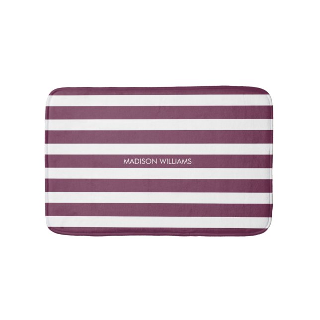Personalisierter Name Bath Mat Badematte (Vorderseite)