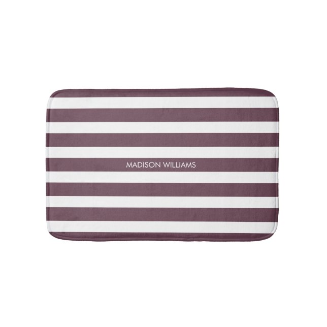 Personalisierter Name Bath Mat Badematte (Vorderseite)