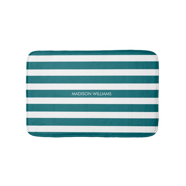 Personalisierter Name Bath Mat Badematte (Vorderseite)