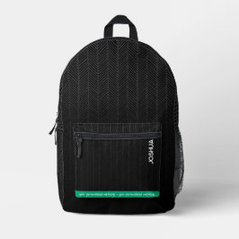 Personalisierter Name Bedruckter Rucksack