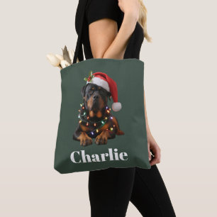 Personalisierter Name Benutzerdefinierter Rottweil Tasche