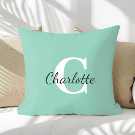 Personalisierter Name Benutzerdefiniertes Minimali Kissen