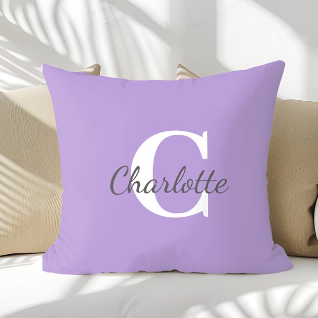 Personalisierter Name Benutzerdefiniertes Minimali Kissen (Von Creator hochgeladen)