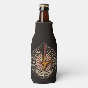 Personalisierter NAME Bierbrauerei Bar Flaschenkühler