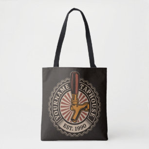 Personalisierter NAME Bierbrauerei Bar Tasche