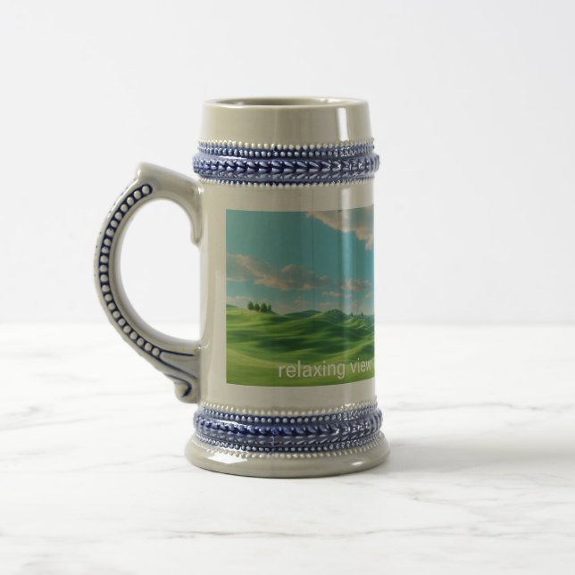 personalisierter Name Bierglas (Links)