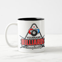 Personalisierter NAME Billard 8 Ball Pool Cue Rack