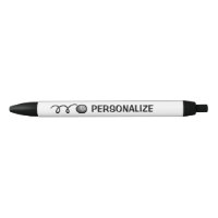 Personalisierter Name Bowlingkugel Sportlogo Stift