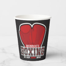 Personalisierter NAME Boxer Boxing Glove Prize Fig