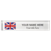 Personalisierter Name: Britische Flagge