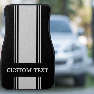 Personalisierbare Auto Fußmatte mit Foto und Text