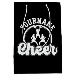 Personalisierter NAME Cheer Team Varsity Cheerlead Mittlere Geschenktüte