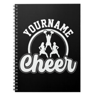 Personalisierter NAME Cheer Team Varsity Cheerlead Notizblock