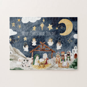 Personalisierter Name Christlich Kids Weihnachten