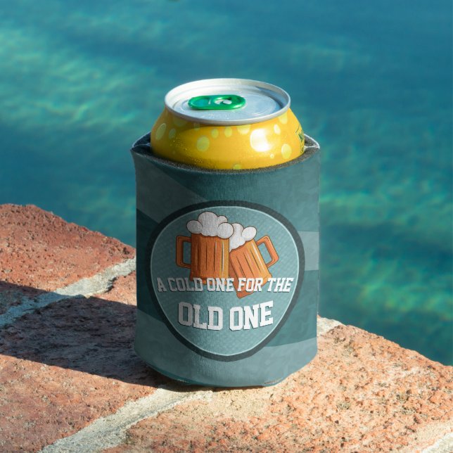 Personalisierter Name Cold One Beer Dosenkühler (In Situ Pool)
