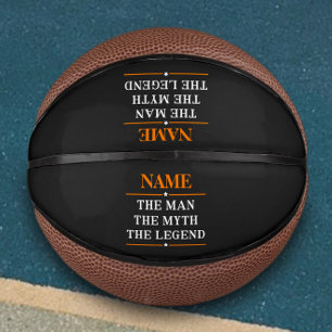 Personalisierter Name Der Mann Der Mythos Die Lege Basketball