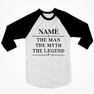 Personalisierter Name Der Mann Der Mythos Die Lege T-Shirt