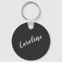 Personalisierter Name der Minimalistischen schwarz