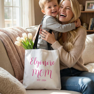 Personalisierter Name der Mutter, Festlegungsdatum Tasche