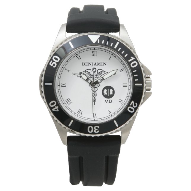 Personalisierter Name der Niere und der Niere Armbanduhr (Vorderseite)