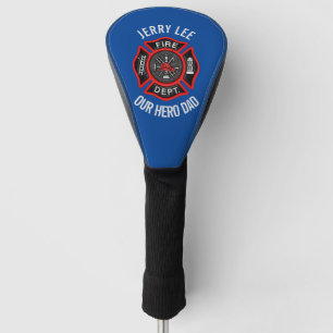 Personalisierter Name des benutzerdefinierten Fire Golf Headcover