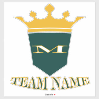 Personalisierter Name des benutzerdefinierten Team Aufkleber