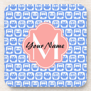 Personalisierter Name des Blauen Eukalyptotyps Untersetzer
