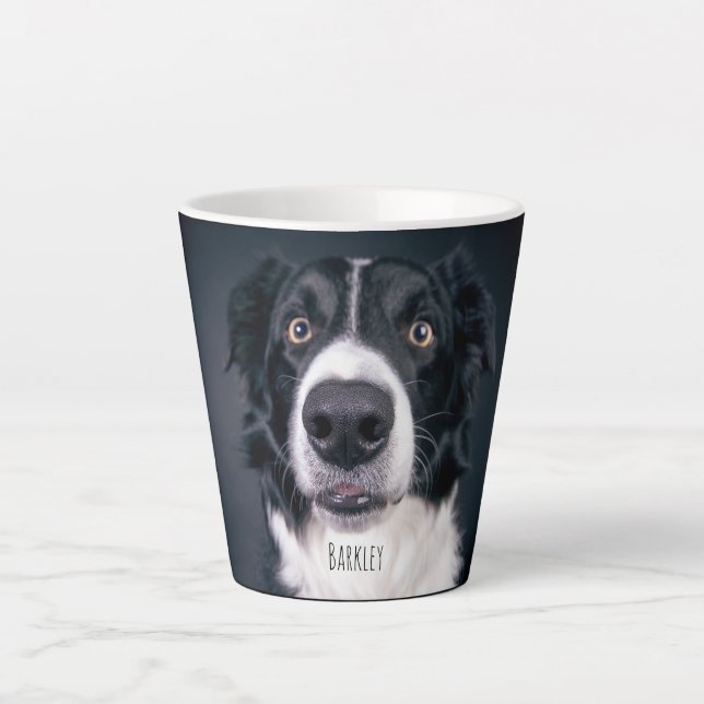 Personalisierter Name des Fotos Milchtasse (Vorderseite)