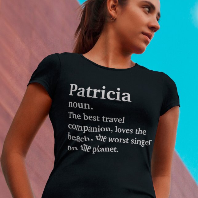 Personalisierter Name des Freundes mit sonniger De T-Shirt (Von Creator hochgeladen)