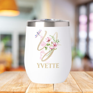 Personalisierter Name des Gold Script Letter Y Mon