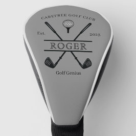 Personalisierter Name des Golfclubs Golf Headcover