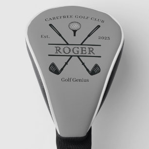 Personalisierter Name des Golfclubs Golf Headcover
