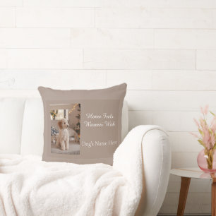 Personalisierter Name des Hundes, individuelles Ge Kissen