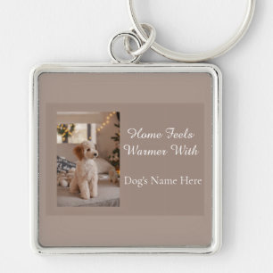 Personalisierter Name des Hundes, individuelles Ge Schlüsselanhänger