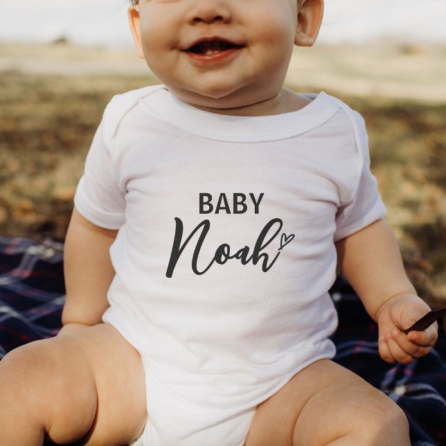 Personalisierter Name des Kindes Baby Strampler (Von Creator hochgeladen)