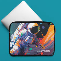 Personalisierter Name des modernen Astronauten