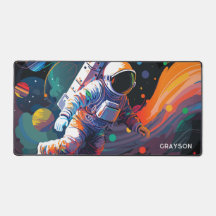 Personalisierter Name des modernen Astronauten